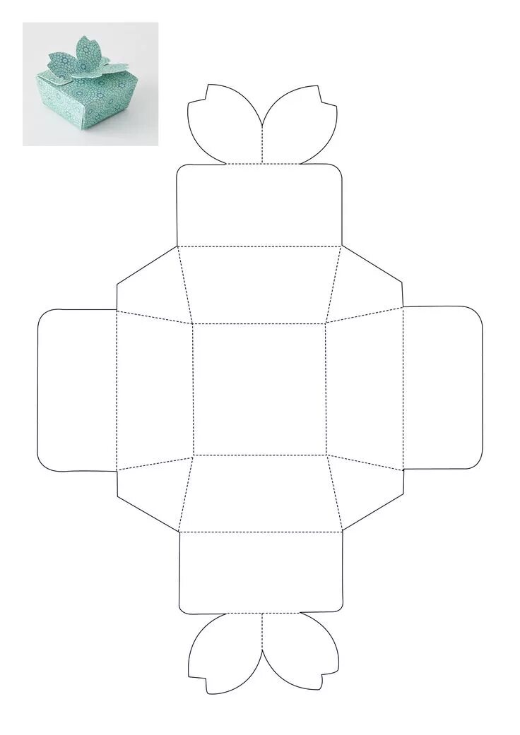 Поделки самоделки коробочка из бумаги Gift box template - source: Ideas Magazine Origami gift box, Gift box template, 