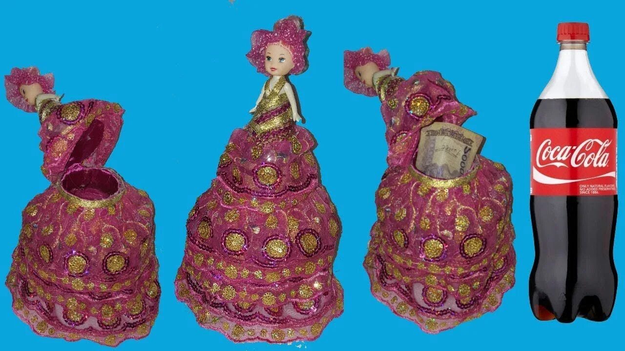 Поделки самоделки кукла how to make doll with plastic bottle best out of waste plastic bottle craft dust