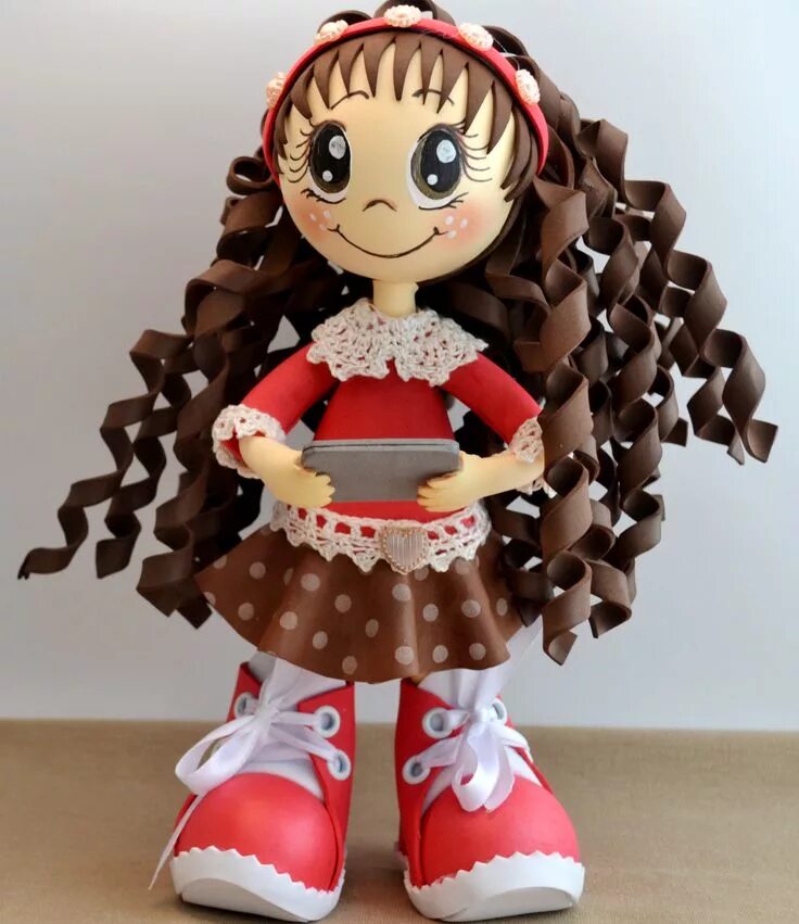 Поделки самоделки кукла Pin by Татьяна on Foamiran Dolls мои куклы Minnie, Minnie mouse, Disney