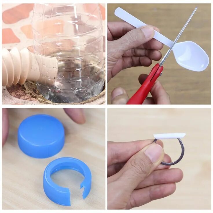 Поделки самоделки лайфхаки 8 SIMPLE LIFE HACKS WITH WASTE MATERIAL REUSE IDEA Video Simple life hacks, Diy 