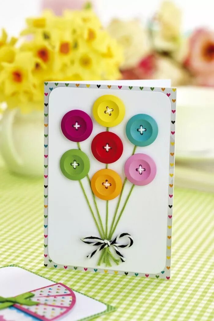 Поделки самоделки на др Jolie carte d' anniversaire - idées créatives comment réaliser vous-mêmes Birthd