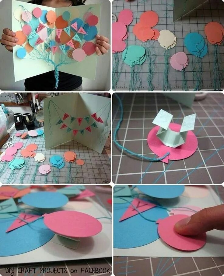 Поделки самоделки на др auguri Homemade birthday cards, Birthday card craft, Diy birthday gifts