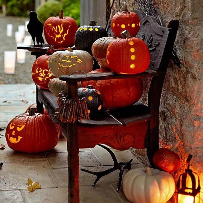 Поделки самоделки на хэллоуин Resep Masakan Pumpkin carving party, Halloween pumpkins carvings, Pumpkin carvin