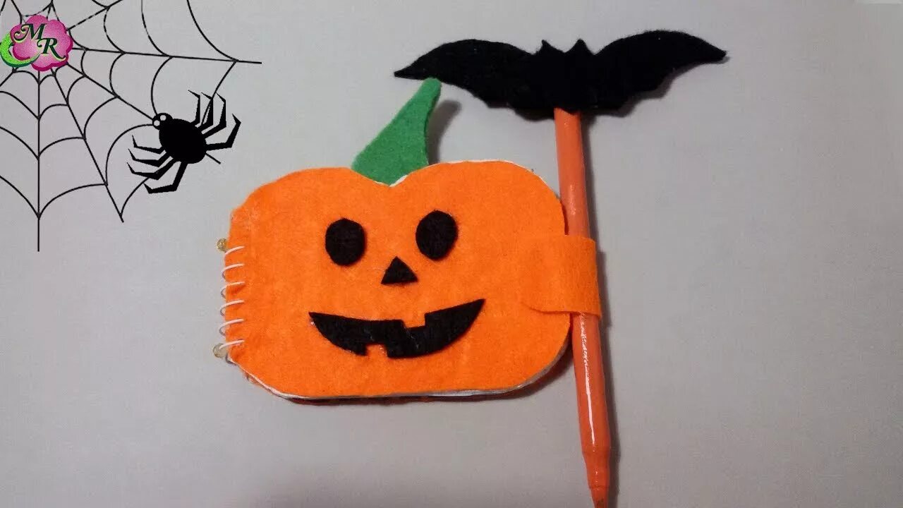 Поделки самоделки на хэллоуин DIY Канцелярия на Хэллоуин./DIY Stationery for Halloween - YouTube