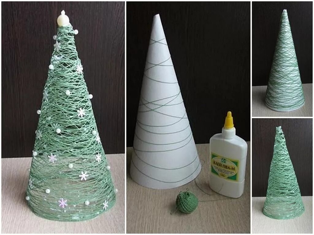 Поделки самоделки на новый год DIY Christmas decorations for your holiday home Weihnachtsdeko selber basteln, B
