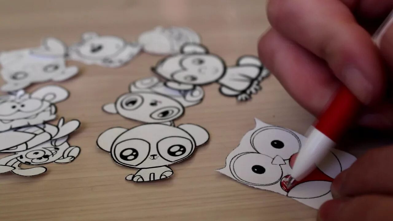 Поделки самоделки наклейки Наклейки своїми руками DIY разом з Odarinka - YouTube