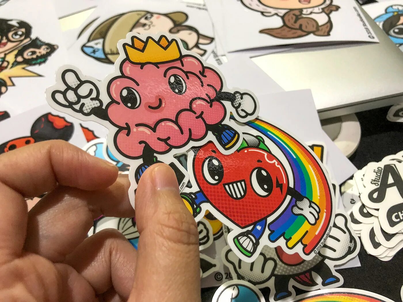 Поделки самоделки наклейки I LOVE TO DO STICKERs! (11) Images :: Behance