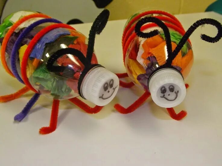 Поделки самоделки новые поделки The Stuff We Do Craft from waste material, Earth day crafts, Plastic bottle craf