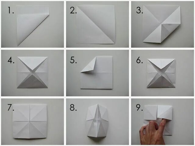 Поделки самоделки оригами без клея My Handmade Home: Tutorial: Origami Fortune Teller Origami easy, Origami fortune