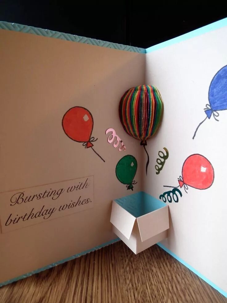 Поделки самоделки открытка на день рождения A creative, cool selection of homemade and handmade Birthday Card ideas. Birthda