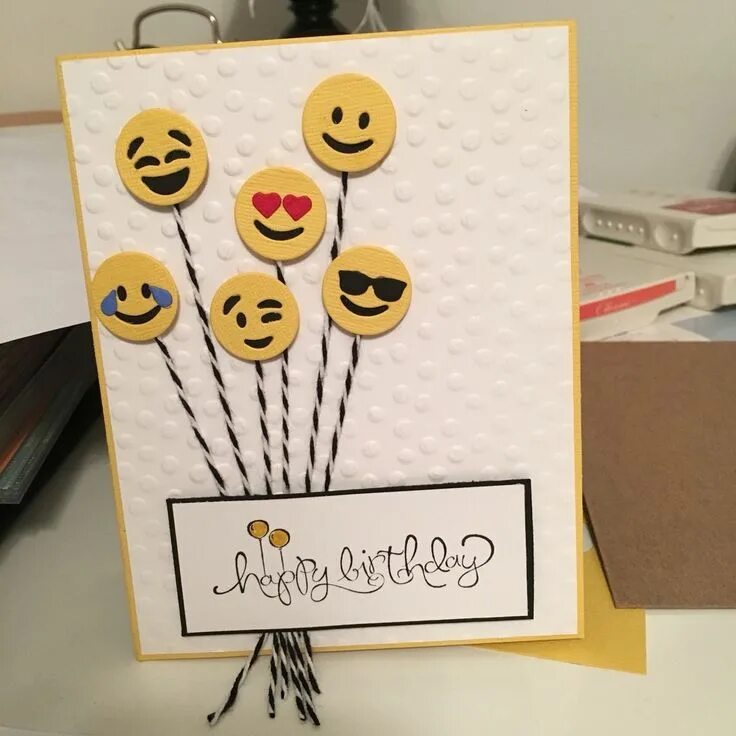 Поделки самоделки открытка на день рождения Pin on Cards Birthday cards diy, Handmade birthday cards, Birthday cards for fri