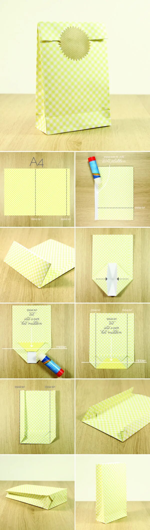 Поделки самоделки пакетики Nina's Stories Pagina 2 Diy paper bag, Diy gift, Gift bags diy