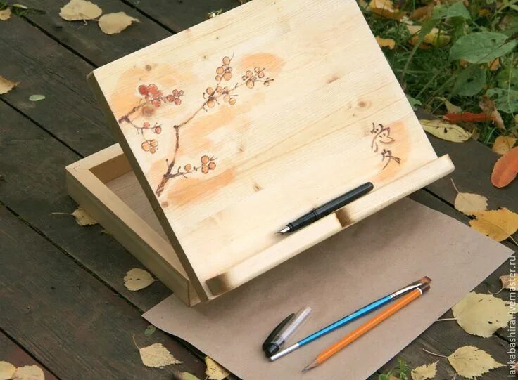 Поделки самоделки планшет Ярмарка Мастеров - ручная работа, handmade Мольберт, Планшет, Персики