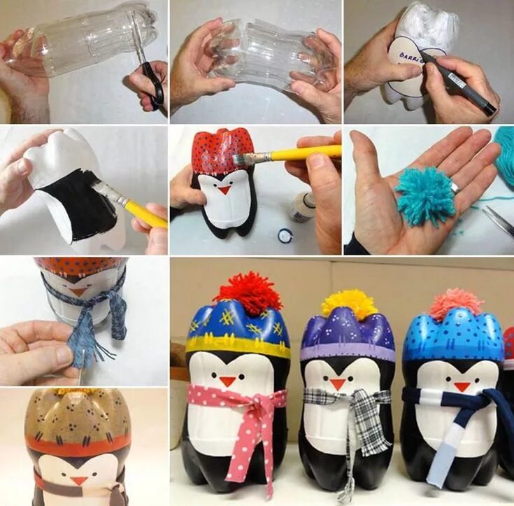 Поделки самоделки подарки своими руками Innovative Ways to Recycle Plastic Bottles, Caps and Spoons Soda bottle crafts, 