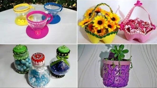 Поделки самоделки попить Это все пластиковые бутылки Plastic bottle crafts, Bottle crafts, Plastic bottle