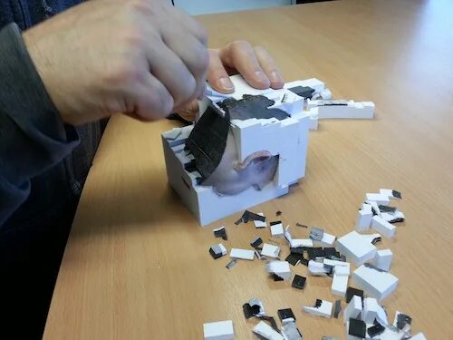 Поделки самоделки принтер Экономичная 3D-печать обычной бумагой