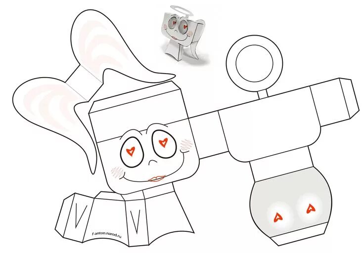 Поделки самоделки рисунки Игрушки из бумаги - Made In Paperland - f-anton.narod.ru