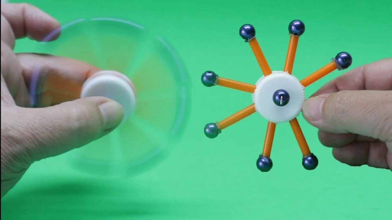 Поделки самоделки rutube How to Make a Fidget Spinner out of Drinking Straws without Bearings (с изображе