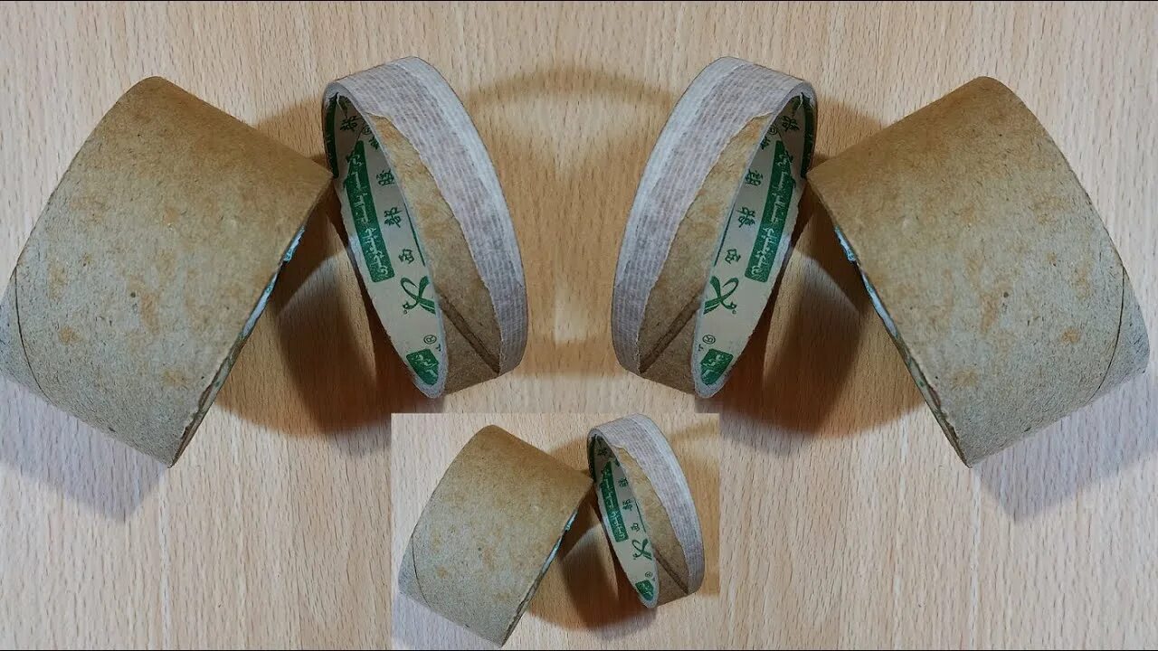 Поделки самоделки скотч Не выбрасывайте втулки от скотча ❗ вы будите удивлены какую красоту можно из них