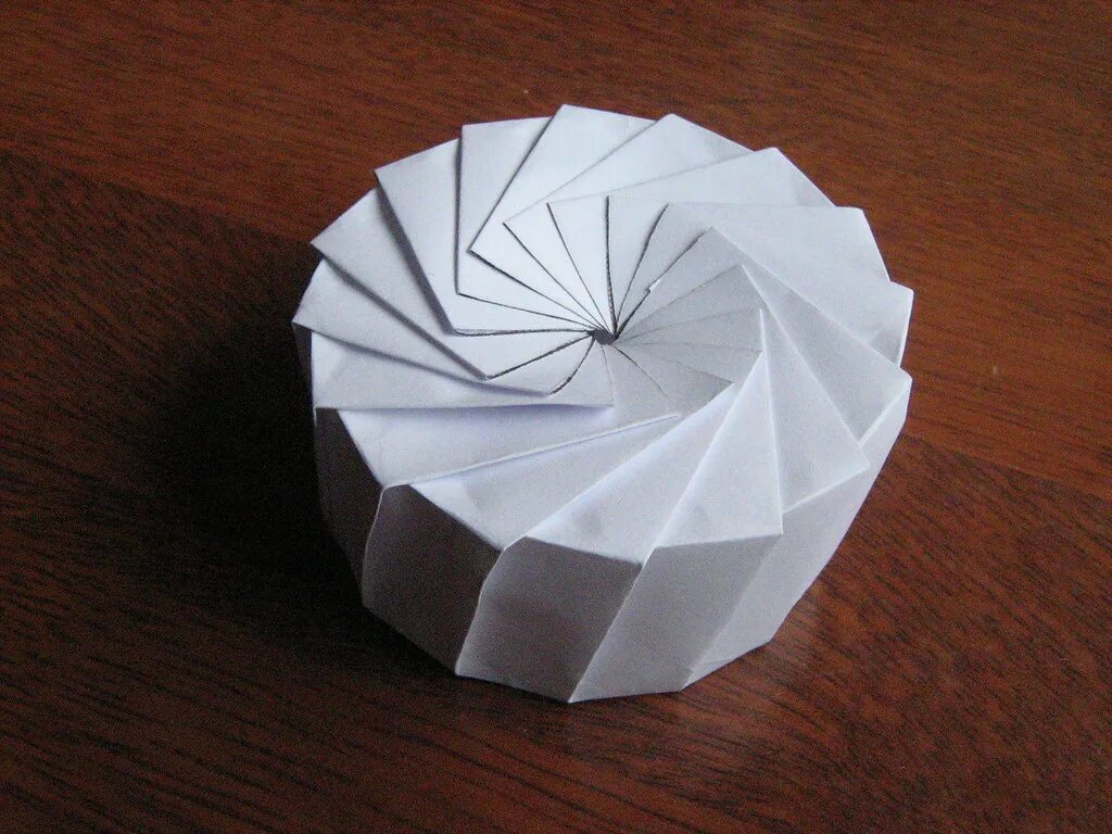 Поделки самоделки своими руками из бумаги 16 Sided Kunio Ekiguchi Type Petal Box Basically the same . Flickr