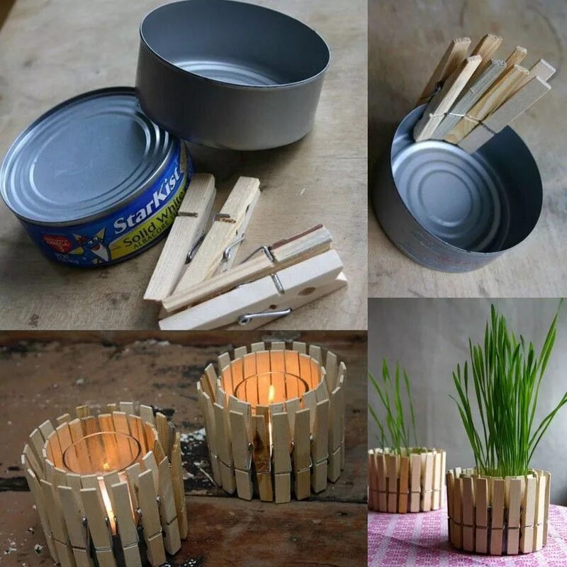 Поделки самоделки своими руками из подручных Do You Want To Be More Creative? (56 pics) Diy cans, Diy decor, Diy magazine