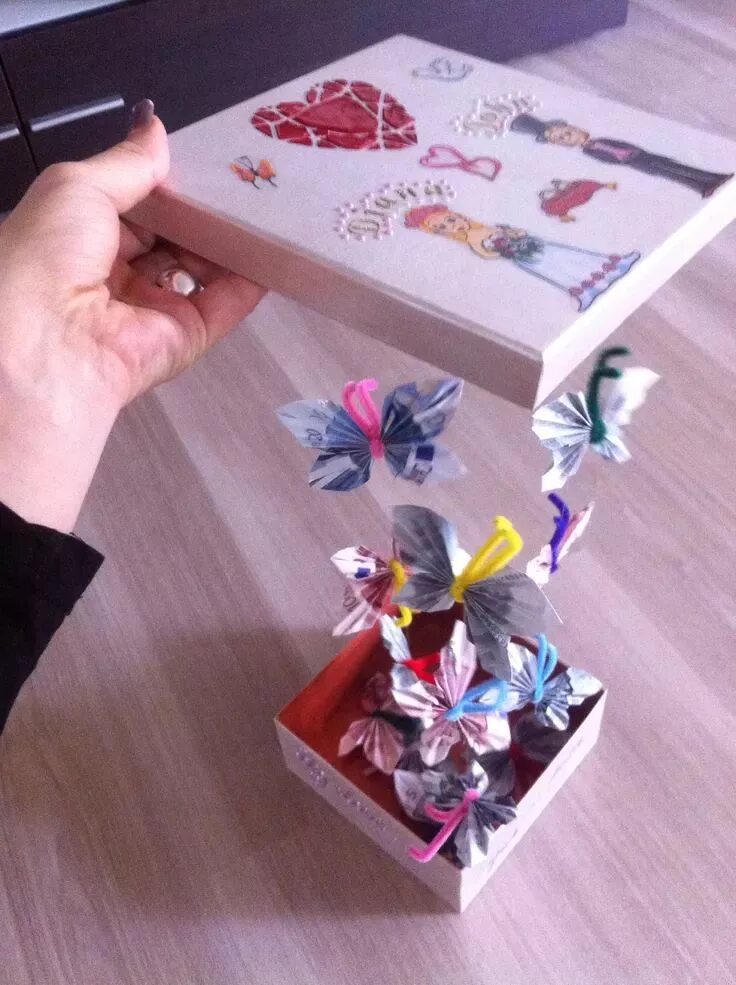 Поделки самоделки сюрпризы 14c83a1e68b52cbd589e72d83902f943.webp (736 × 985) Diy presents, Diy gifts, Paper