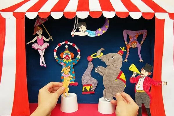 Поделки самоделки цифровой цирк Circus Crafts for Kids Fun Craft Ideas Circus crafts, Art for kids, Crafts