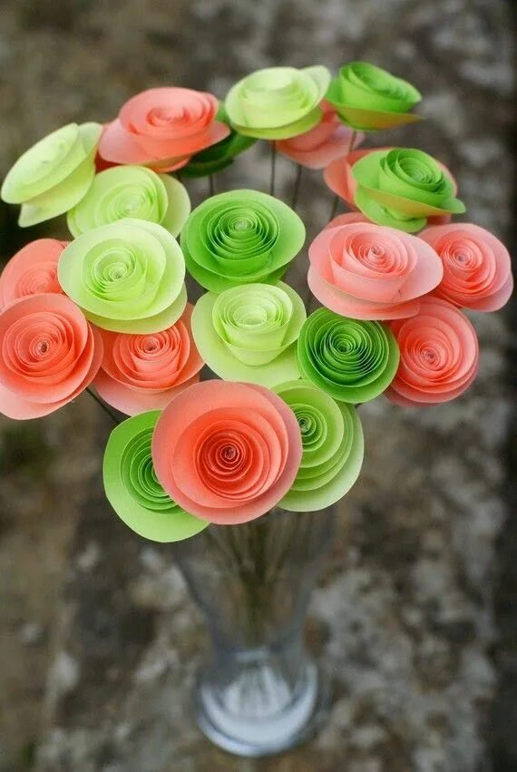 Поделки самоделки цветок Origami Maniacs: Origami Flowers Papierblumen basteln, Blumen basteln, Papier bl