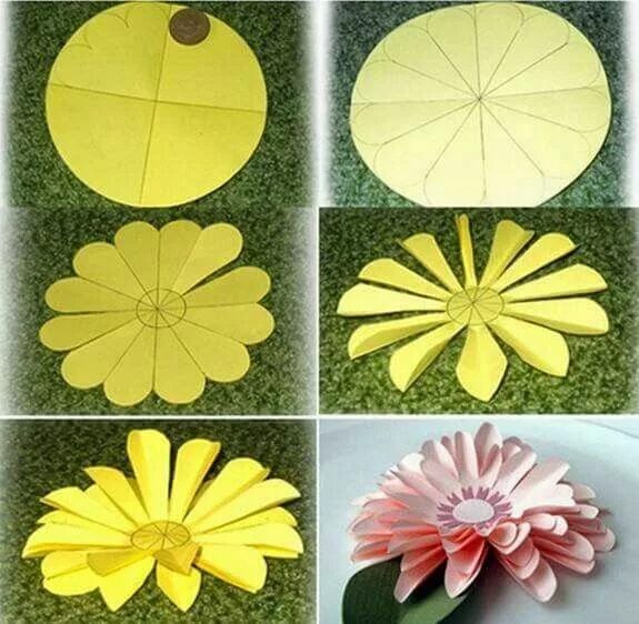 Поделки самоделки цветок Flores de papel Çiçek, Kağıt çiçek, Çiçekli fon