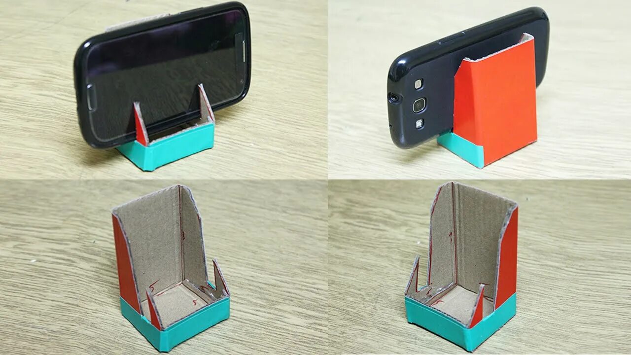 Поделки самоделки телефон How to make a phone stand - DIY phone stand - YouTube