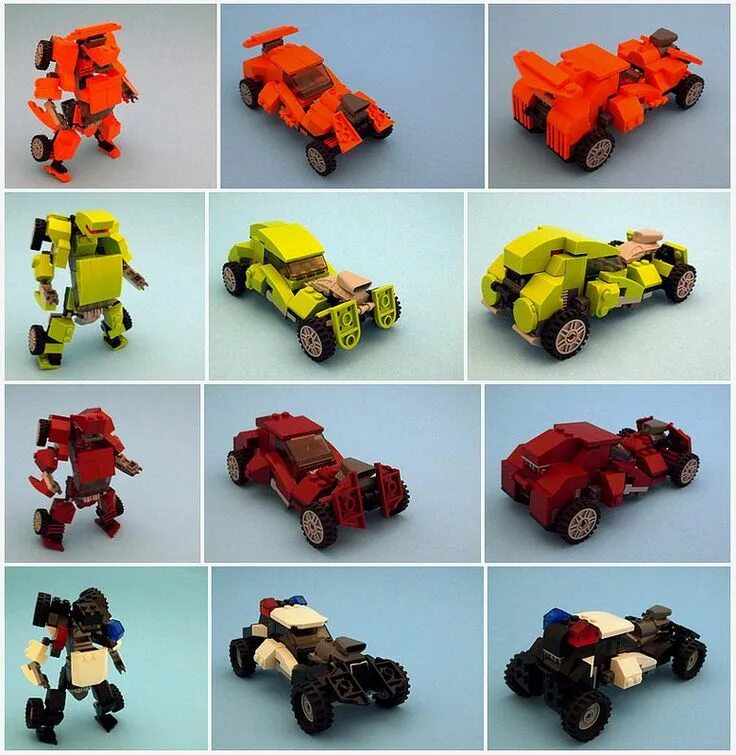 Поделки самоделки трансформер MORE THAN MEETS THE EYE Lego transformers, Lego creator sets, Lego creations