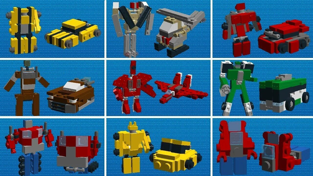 Поделки самоделки трансформер LEGO Transformers Tutorial Part 1 - YouTube