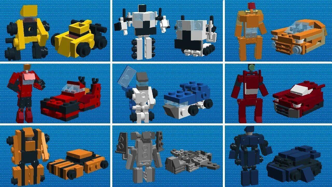 Поделки самоделки трансформер LEGO Transformers Tutorial Part 2 - YouTube