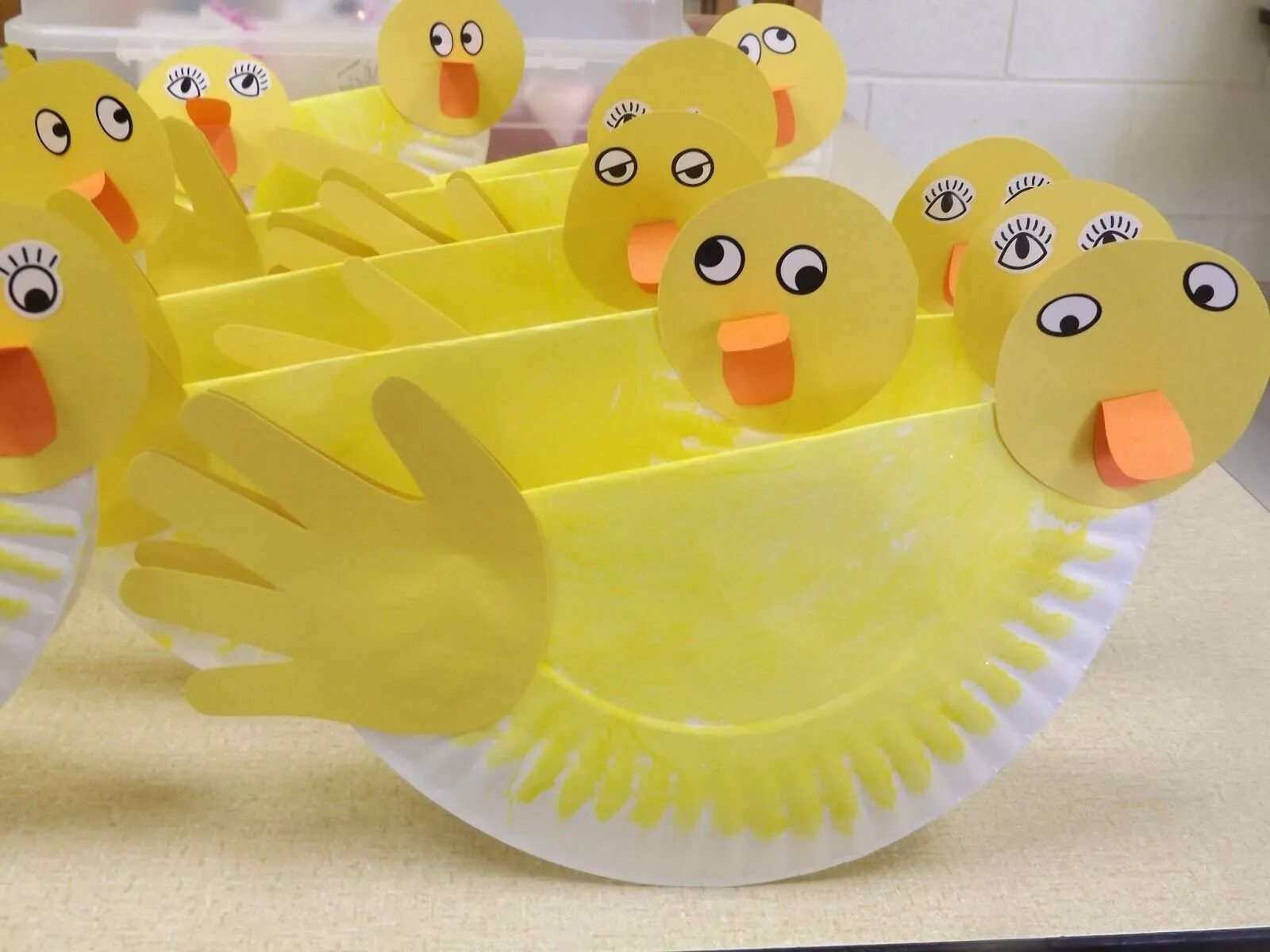 Поделки самоделки уточка Duck paper