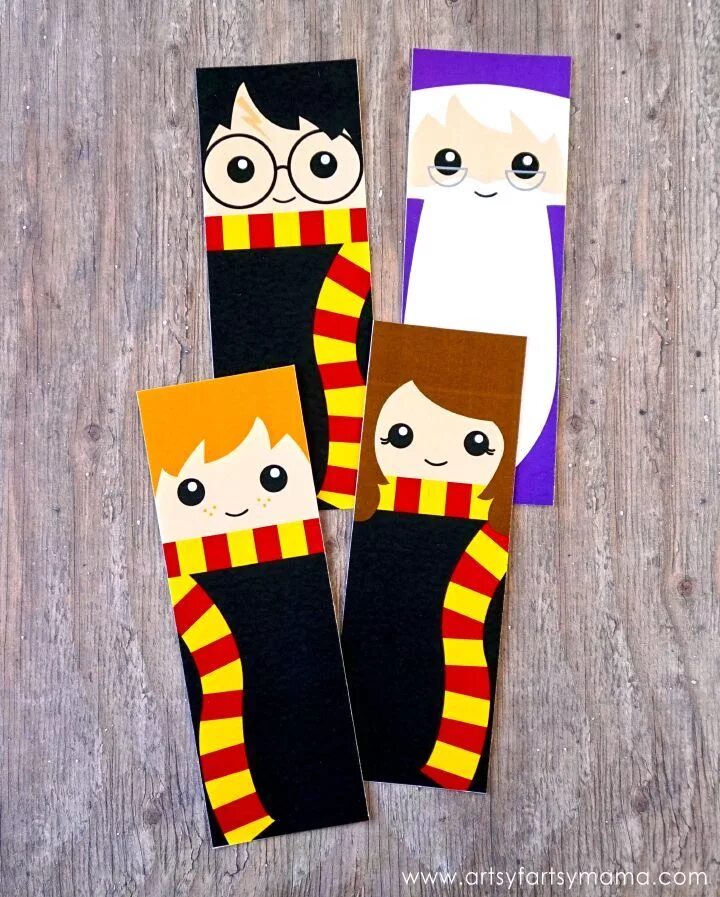 Поделки самоделки закладки Free Printable Harry Potter Bookmarks Cute harry potter, Harry potter christmas,