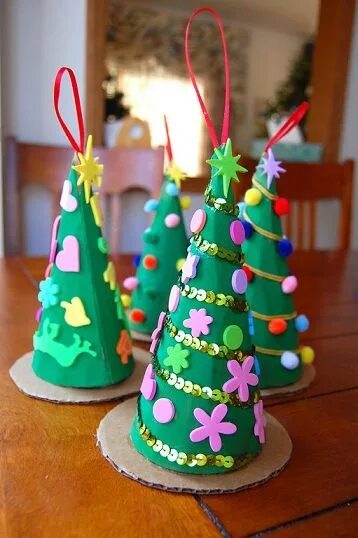 Поделки сделанные детьми фото 10 популярных идей на тему "talleres navideños preescolar" для вдохновения