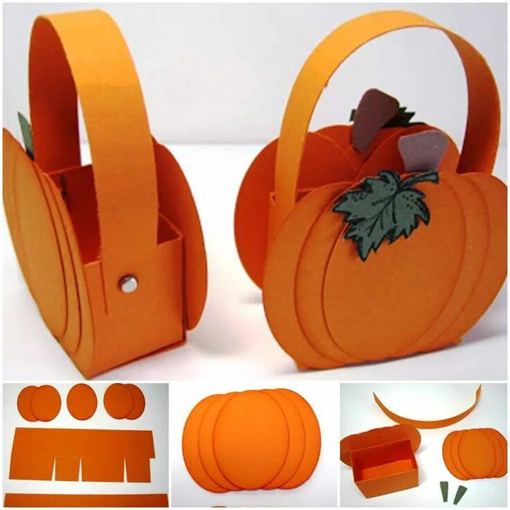 Поделки сумочки из бумаги Поделки DIY paper #поделки #хеллоуин #halloween #crafts #for #kids #детское #тво