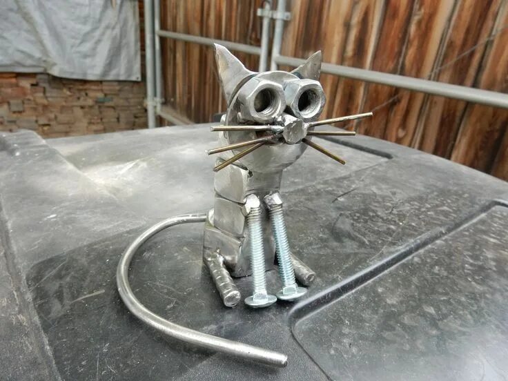 Поделки сварщика своими руками фото Поделки из различного металла 2019 года Recycled metal art, Scrap metal art, Met