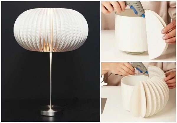 Поделки светильники своими руками DIY Beautiful Paper Plate Lamp Tutorial Antique lamp shades, Lamp, Painting lamp