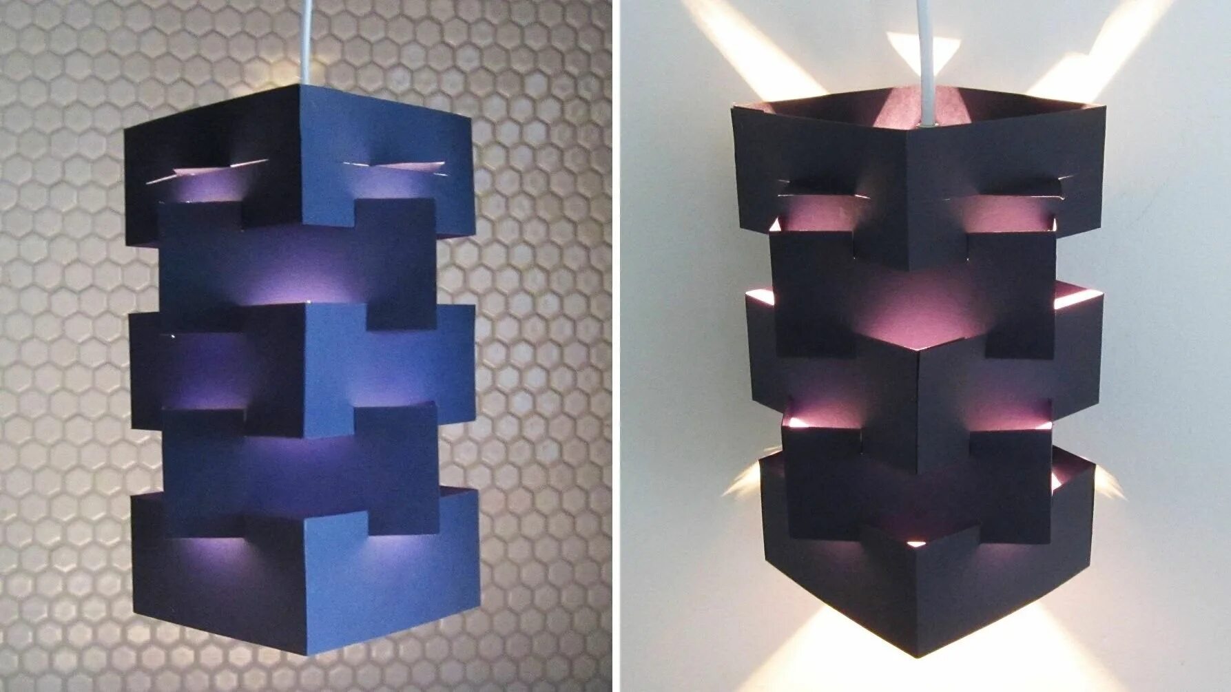 Поделки светильники своими руками DIY lamp for pendant light - learn how to make a lampshade for hanging lights - 