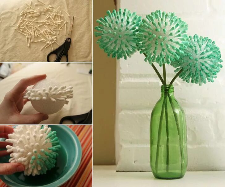 Поделки своими руками фото пошагово flores bastoncillos Diy crafts, Diy craft projects, Easy diy crafts
