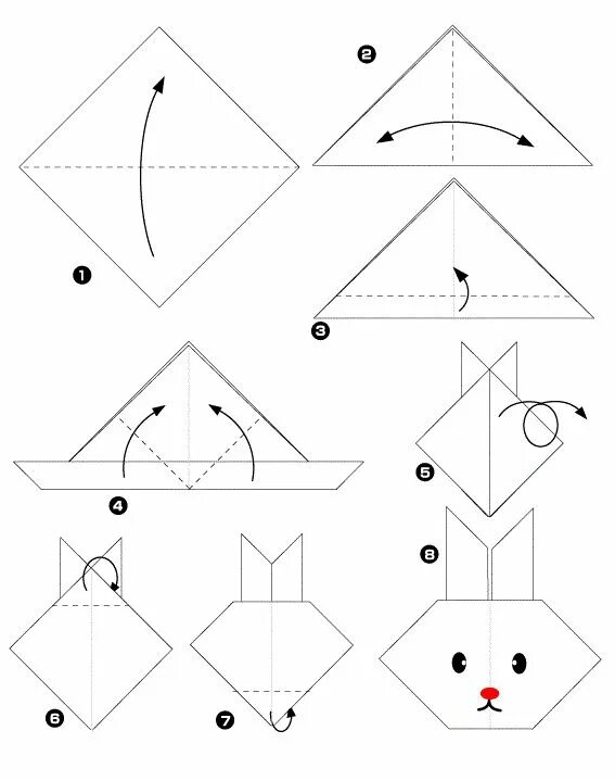Поделки своими руками схемы для начинающих Dobraduras de Papel: Como Fazer Origamikunst, Origami, Origami decoratie