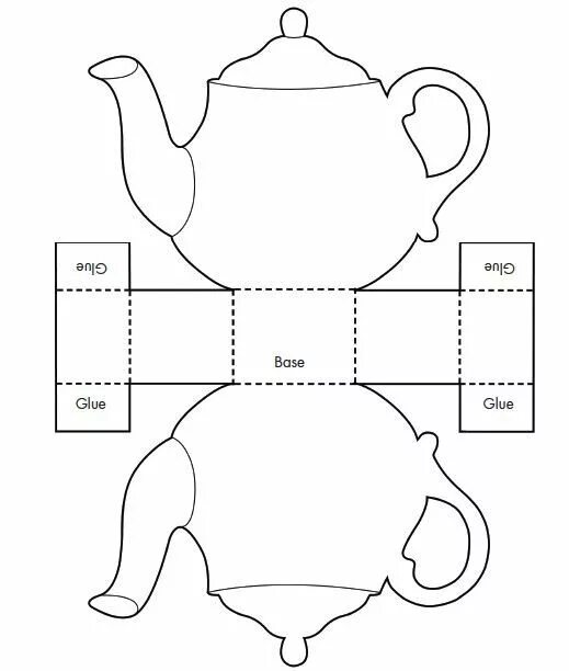 Поделки своими руками со схемами Related image Paper tea cups, Teacup template, Tea party decorations