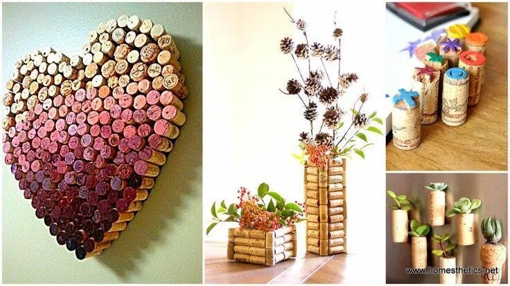 Поделки своими руками в домашних условиях 30 Insanely Creative DIY Cork Recycling Projects You Should Try Pinterest diy cr