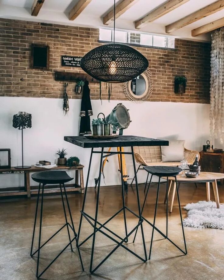 Поделки в стиле лофт Gastronomie Einrichtung - Barhocker und Bartisch im Loft Style Gastronomie möbel