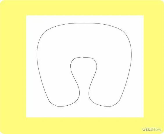 Подголовники своими руками выкройки 3 Ways to Make a Neck Pillow - wikiHow Neck pillow diy, Neck pillow pattern, Nec