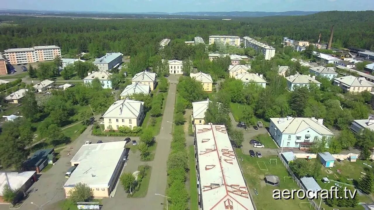 Подгорный красноярский край фото Аэросъемка посёлок Подгорный - YouTube