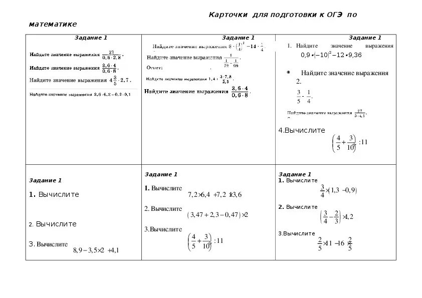 Подготовка к огэ по математике фото Как делать математику по задания огэ
