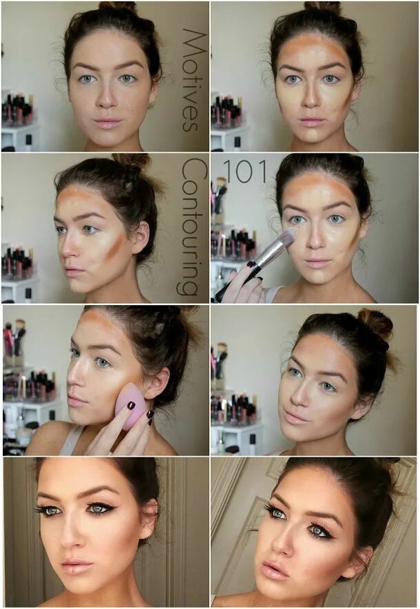 Подготовка лица к макияжу пошагово Love, Shelbey: Motives Sculpt Series "Fire" Palette Hair makeup, Contour makeup,