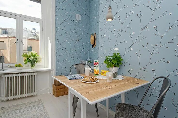 Подходящие обои для кухни фото Обои для кухни: советы по выбору, фото и идеи дизайна Интерьер кухни, Обои для к